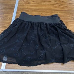 Black Skirt Sz M